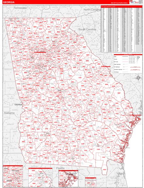 Challenges of Implementing MAP Zip Code Map Of GA